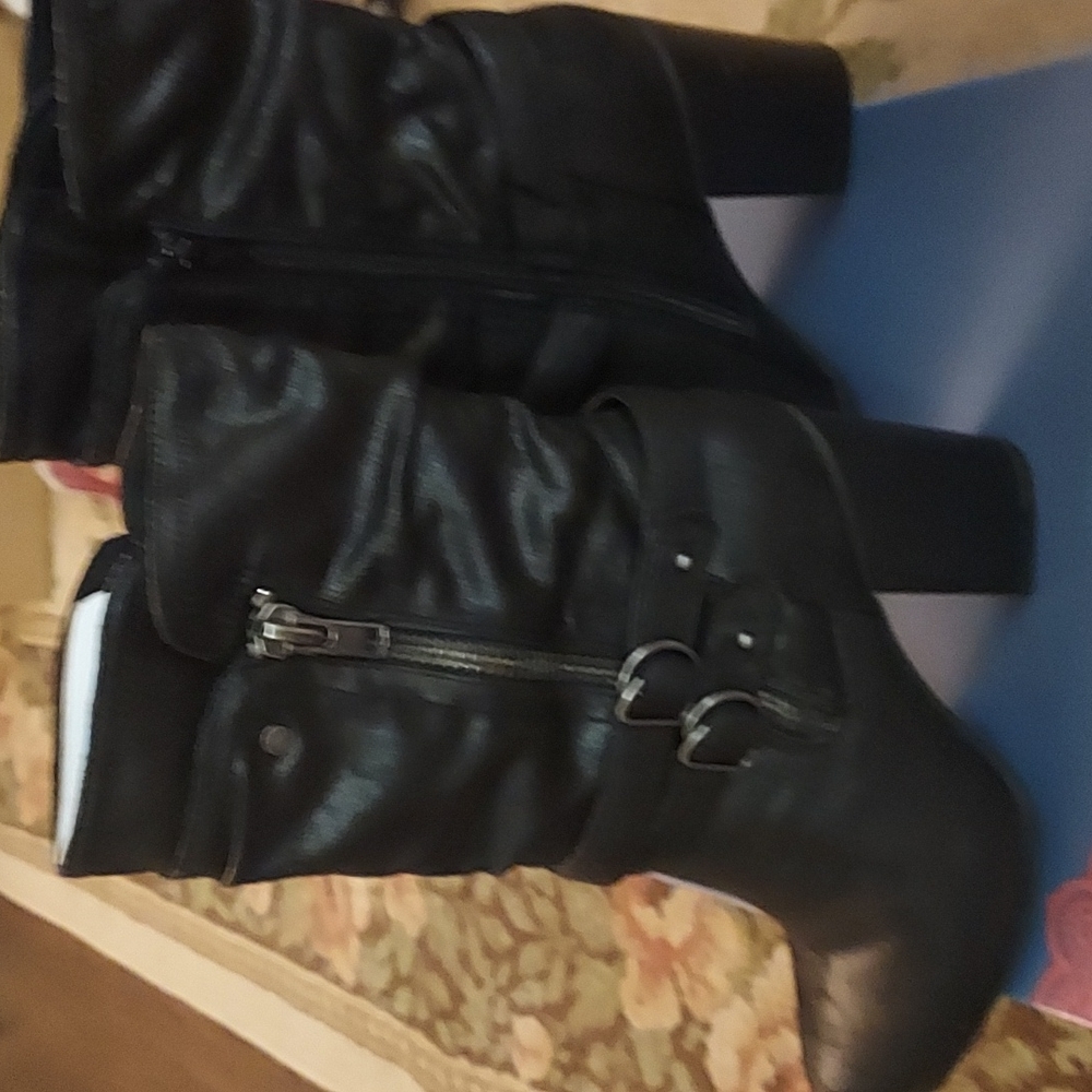 Carlos Santana paisley black boots - Picture 4 of 9